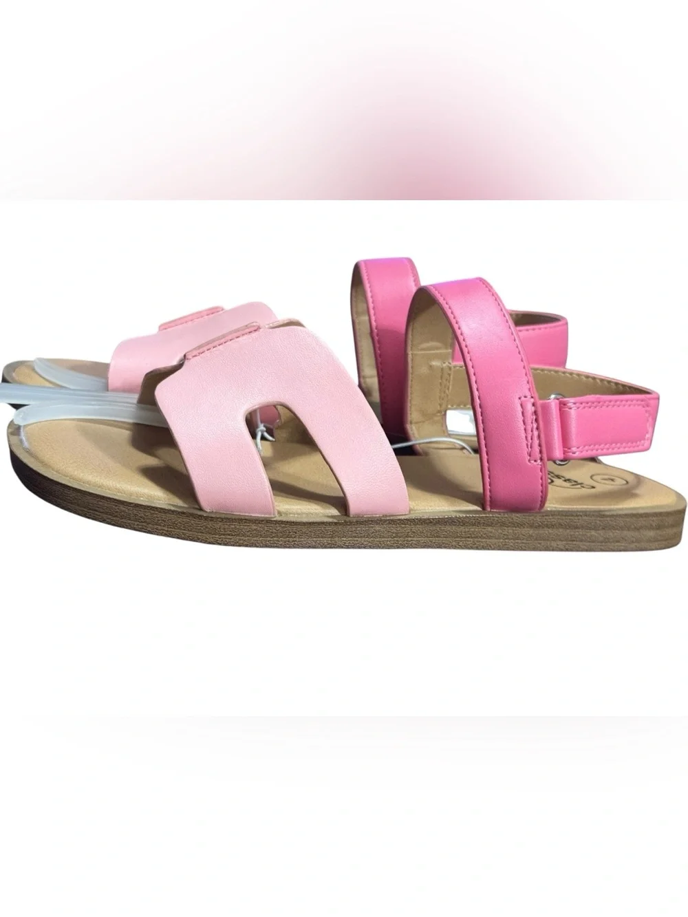 Art Class Sandals Girls Pink Ankle Strap Sz 4 NWT